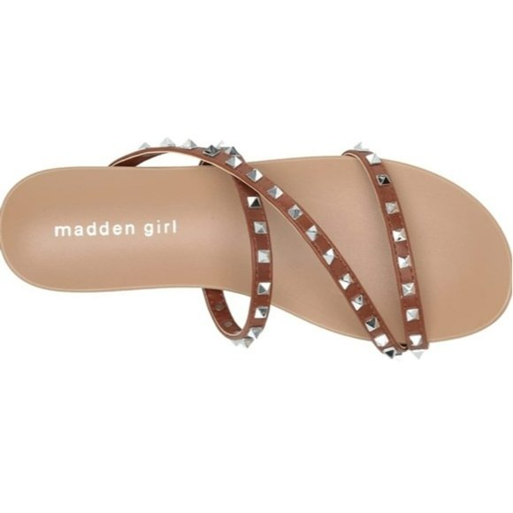 Madden Girl Candy Studded Strappy Sandals-7.5 - Picture 5 of 11
